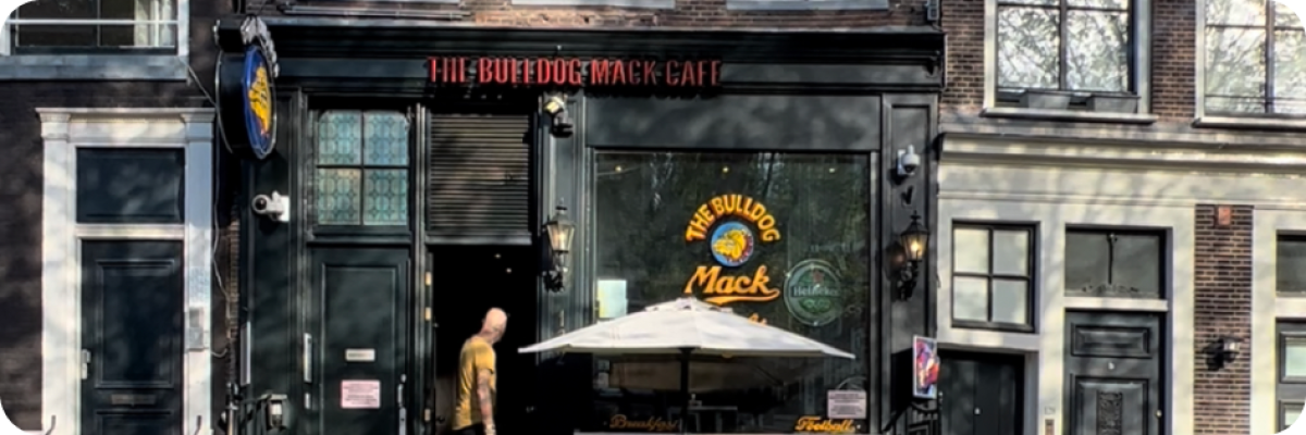 The Bulldog Coffeeshop and Hostel in Amsterdam